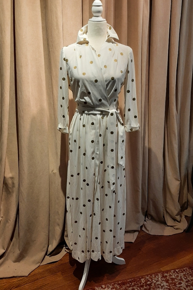 Vintage polka dot dress